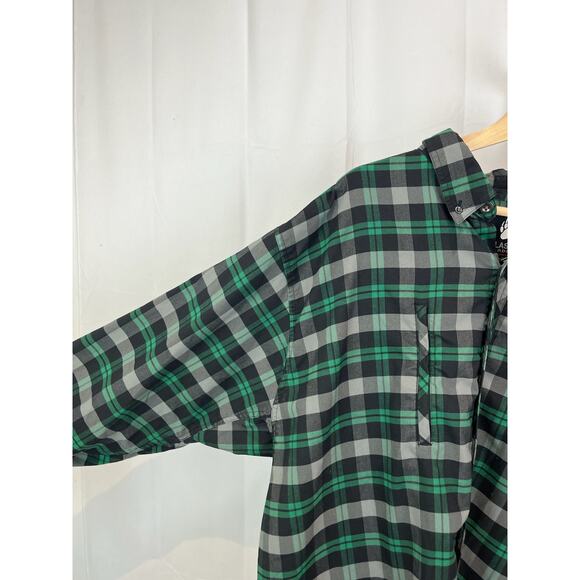 DULUTH TRADING CO AKHG Mens 2XL Long Sleeve Button Down Shirt Green Gray - Picture 7 of 10